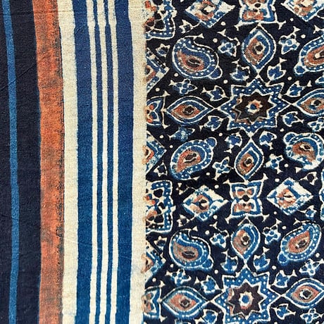 Modern Ajrakh Mango Dress