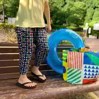 Gaya Renu Hand Block Printed Kids Pants