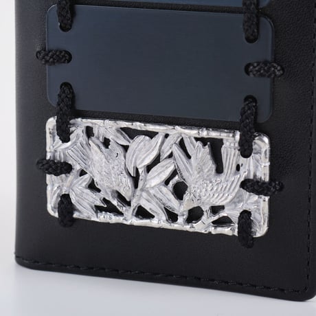 HIDEYOSHI　BLACK  Bamboo&Sparrow
