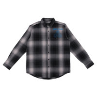 "spike shoes LOGO" FLANNEL OVERSHIRT（刺繍）