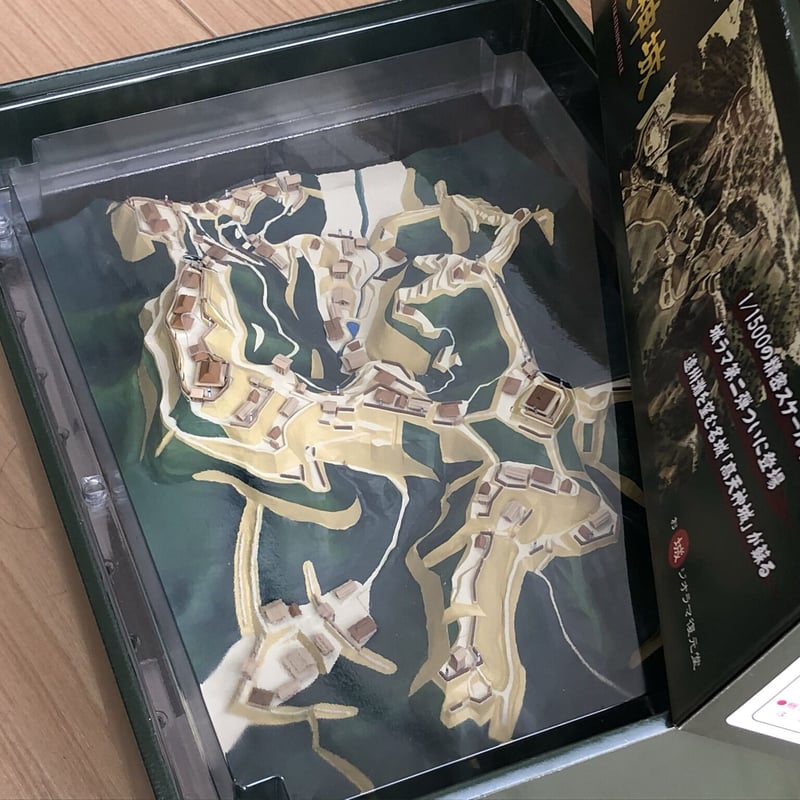 城ラマ　1/1500  遠州高天神城　【ジオラマ仕上げ】 城ラマ 1/1500 遠州高天神城 【ジオラマ仕上げ】の通販 by はる