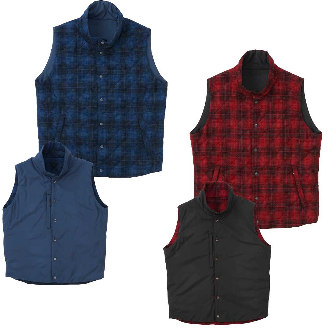 CABaN リバーシブルウールベスト CABaNのニットベストレビュー