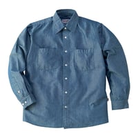 BS406 冬のダンガリーシャツ/メンズ