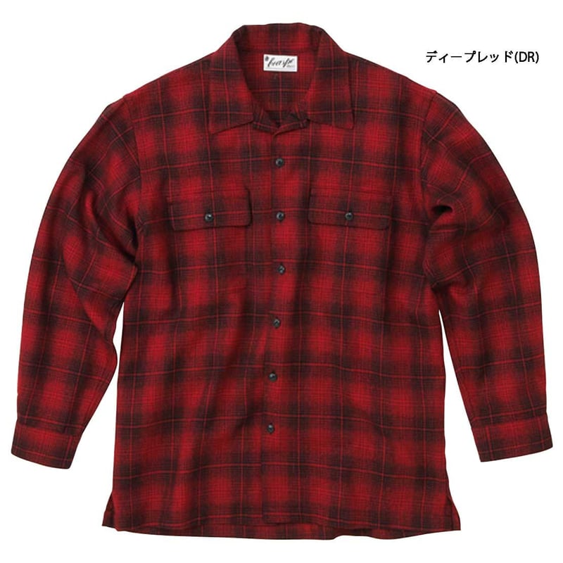 BS293 ウールチェックシャツ/メンズ | beaspo Outlet Store