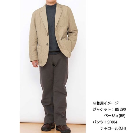 【訳アリ 新品】BS290 キルトジャケット/メンズ