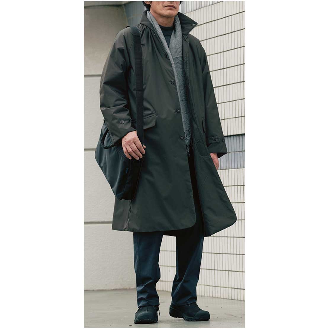 善様用ドッピア アー DOPPIA A メンズコート　新品未使用　美品 訳アリ 新品】BS206 暖軽（あったかる）ロングコート/メンズ | beaspo