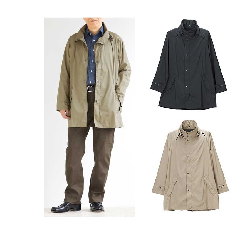 BS252 マイクロウェザーハーフコート/メンズ | beaspo Outlet Store