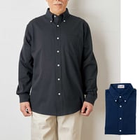 BS399 トリ鹿の子・ボタンダウンシャツ/メンズ