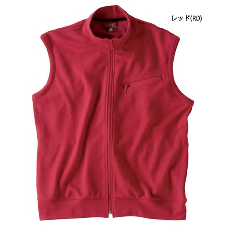 BS259 BB.Cミニ裏毛バイクベスト/メンズ