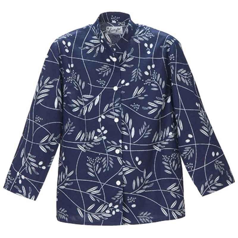 BS297 藍染7分袖アロハシャツ/レディス | beaspo Outlet Store