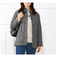 BS313 ウール暖・軽レディスジャケット