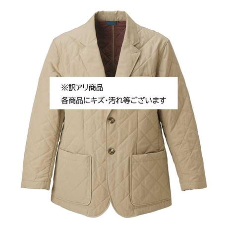 【訳アリ 新品】BS290 キルトジャケット/メンズ