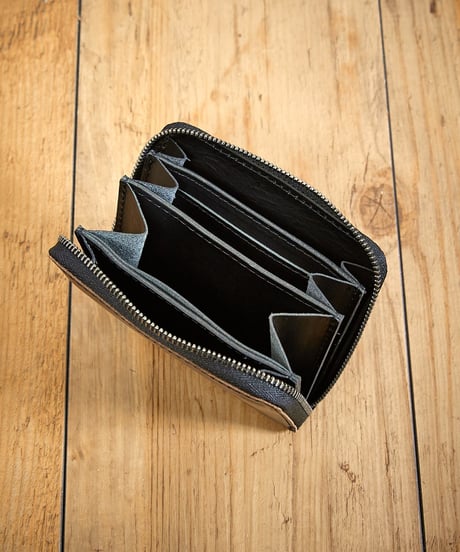 MR.OLIVE E.O.I ミスターオリーブ / HORWEEN CHROMEXCEL LEATHER / COMPACT ZIP WALLET / ME123H