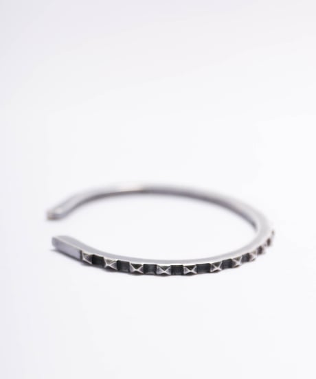 HARIM ハリム / Nail Heads Bangle SILVER / HRA025SV