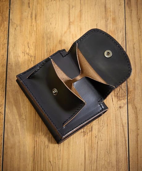 MR.OLIVE E.O.I ミスターオリーブ / HORWEEN CHROMEXCEL LEATHER / SUPER MINI WALLET / ME124H