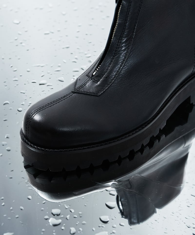 PADRONE パドローネ / CENTER ZIP BOOTS ウォータープルーフセンタージ