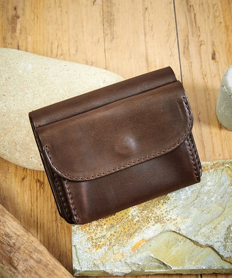 MR.OLIVE E.O.I ミスターオリーブ / HORWEEN CHROMEXCEL LEATHER / MINI WALLET / ME116H