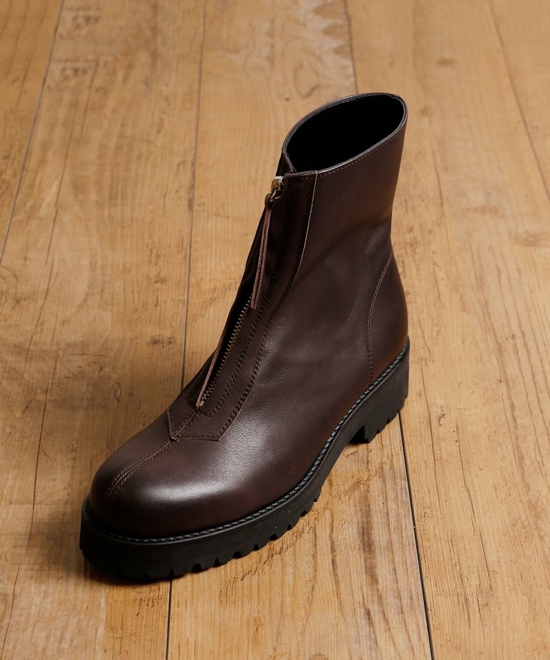 PADRONE パドローネ / CENTER ZIP BOOTS ウォータープルーフセンタージ