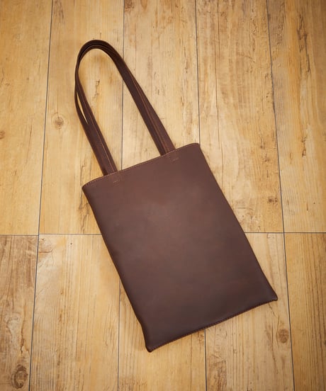 MR.OLIVE E.O.I ミスターオリーブ / WATER PROOF WASHABLE LEATHER / FLAT TOTE BAG (MEDIUM) / ME636