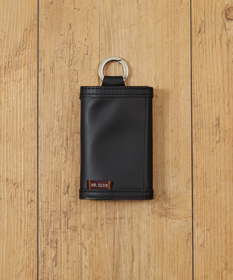 MR.OLIVE ミスターオリーブ E.O.I / 別注ポリッシュドスムースレザーコンパクトミニウォレット 牛革財布 / ME100A