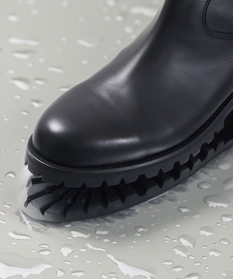 PADRONE パドローネ / SHORT WORK BOOTS (WATER PROOF LEATHER) ウォータープルーフワークブーツ ペコスブーツ レインブーツ / PU7358-1127
