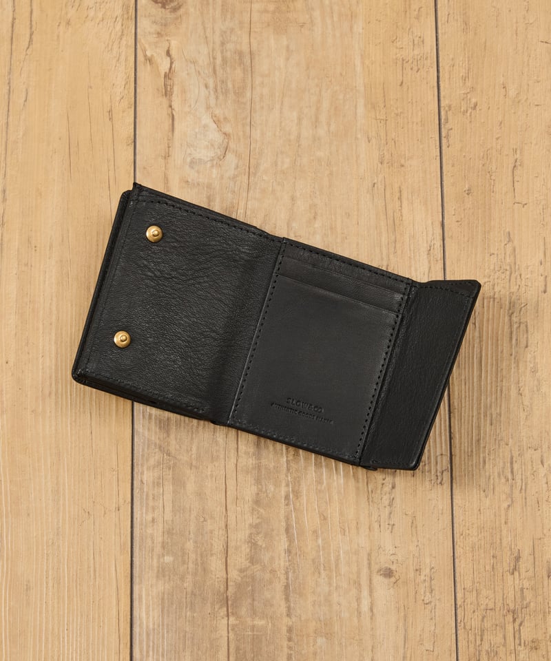 SLOW スロウ / Ex.bono-clasp mini wallet 別注栃木レザーコンパ