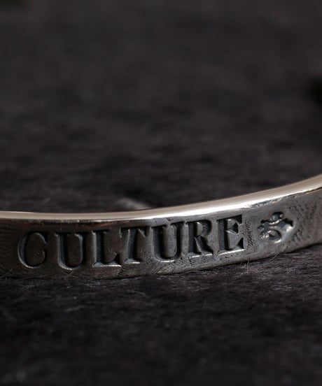 HARIM ハリム / concept bangle SILVER (FRONT STAMPS) / HRA022SV