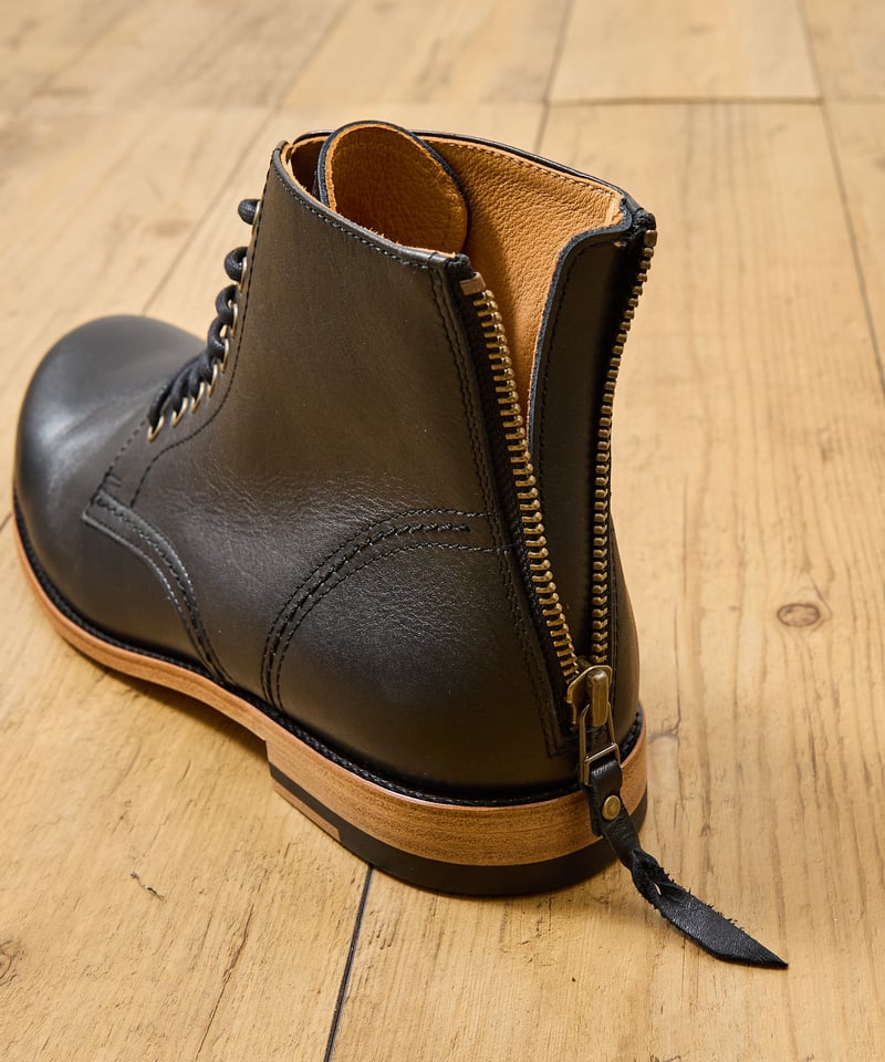 PADRONE パドローネ / LACE UP BOOTS with BACK ZIP [AN