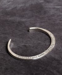 【Kis-My-Ft2 北山宏光さん着用】HARIM ハリム / concept bangle Silver(SIDE STAMPS) / HRA021SV