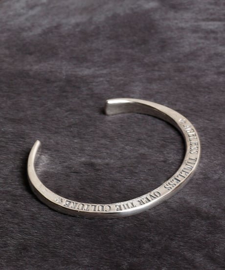 【Kis-My-Ft2 北山宏光さん着用】HARIM ハリム / concept bangle Silver(SIDE STAMPS) / HRA021SV