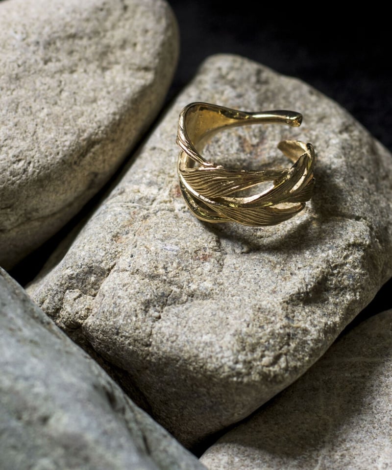 ◆ AVM アーム K18 リング FETHER ESIGN ROOM ◇ AVM アーム K18 リング FETHER ESIGN ROOM - メルカリ