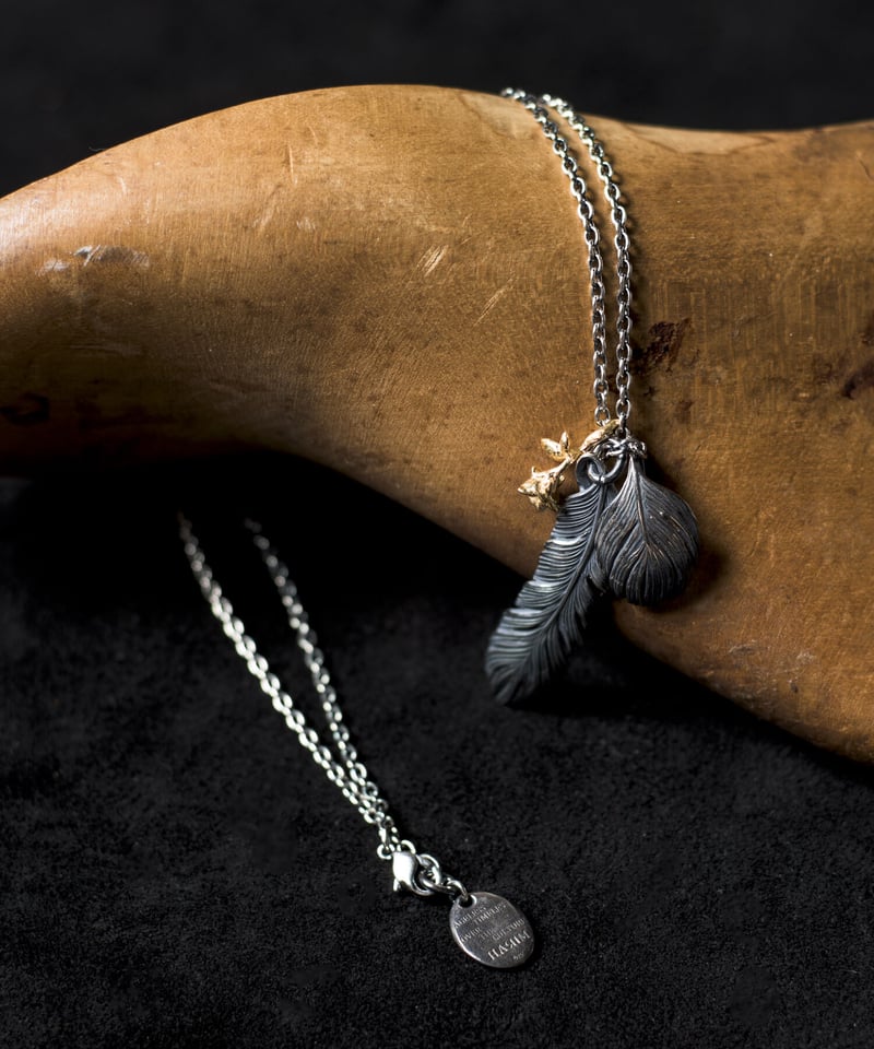 HARIM ハリム Leef Feather with Golden rose