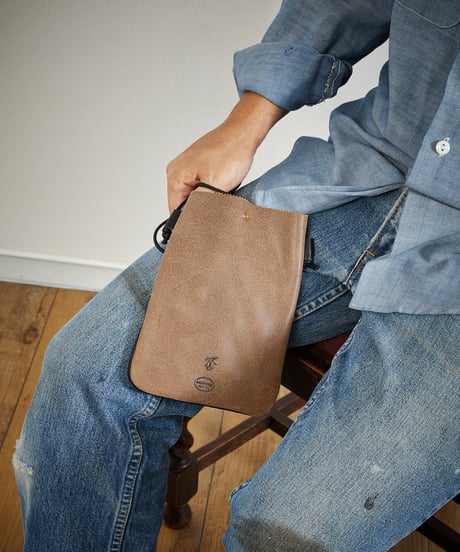 MR.OLIVE E.O.I ミスターオリーブ / HORWEEN CHROMEXCEL LEATHER / TINY SACOCHE / ME682H