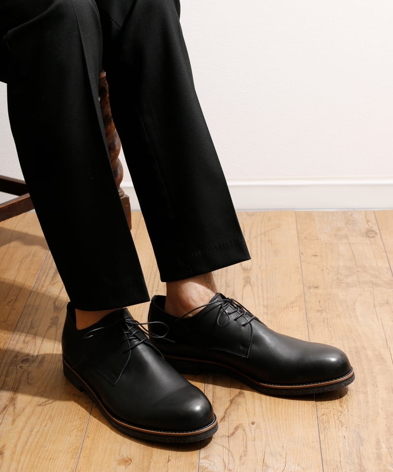 PADRONE パドローネ / DERBY PLAIN TOE SHOES [JACK] ウォ