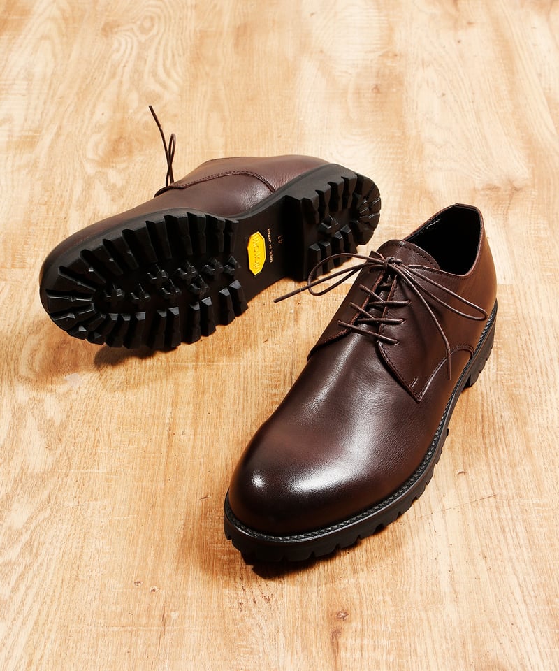 PADRONE パドローネ / DERBY PLAIN TOE SHOES [JACK] 別注