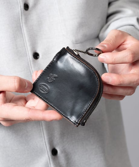MR.OLIVE E.O.I ミスターオリーブ / HORWEEN CHROMEXCEL LEATHER / ZIP COIN CASE / ME422H