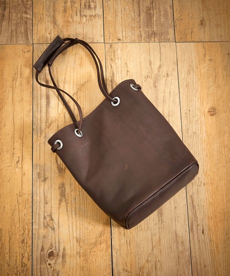 MR.OLIVE E.O.I ミスターオリーブ / WATER PROOF WASHABLE LEATHER / 2WAY SMALL CYLINDER BAG / ME653