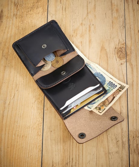 MR.OLIVE E.O.I ミスターオリーブ / HORWEEN CHROMEXCEL LEATHER / SHORT TRACKERS WALLET / ME125H