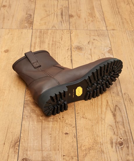 PADRONE パドローネ / SHORT WORK BOOTS (WATER PROOF LEATHER) ウォータープルーフワークブーツ ペコスブーツ レインブーツ / PU7358-1127