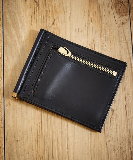 MR.OLIVE E.O.I ミスターオリーブ / HORWEEN CHROMEXCEL LEATHER / MONEY CLIP WALLET / ME113H