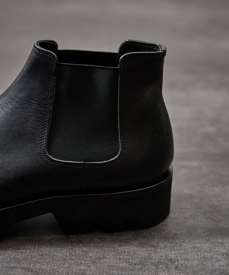 PADRONE パドローネ / SIDE GORE BOOTS with Chunky Sol