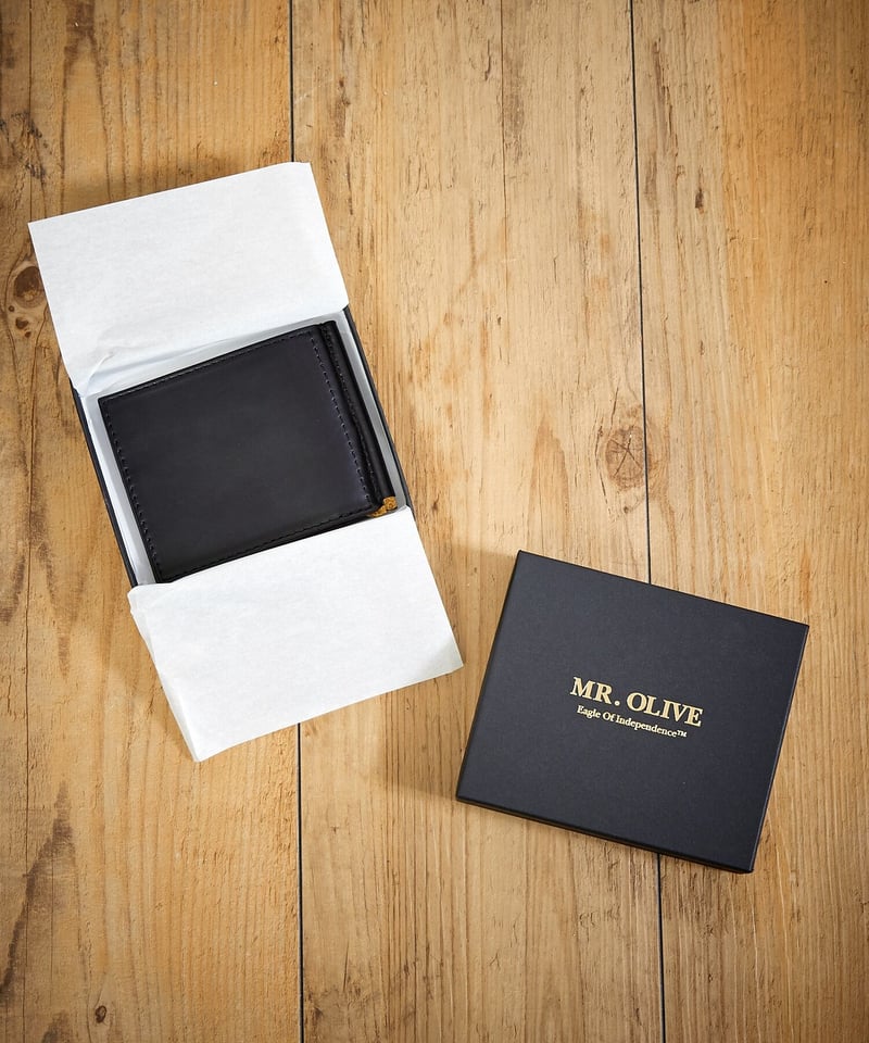 MR. OLIVE(ミスターオリーブ) マネークリップウォレット MR.OLIVE E.O.I 最大51%☆9/7限定 ミスターオリーブ イー.オー