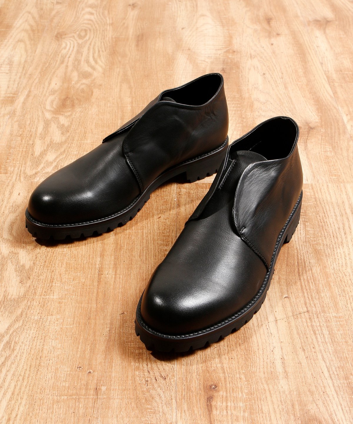 PADRONE パドローネ / INSTEP GORE SHORT BOOTS [JERRY]