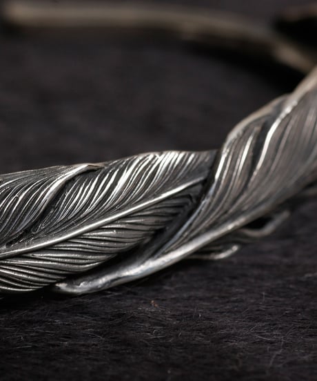 HARIM ハリム / Double Feather Bangle SILVER / HRA034SV