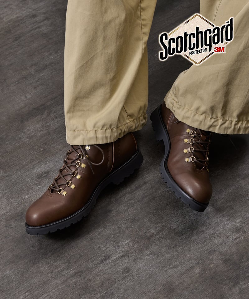 PADRONE パドローネ / ウォータープルーフレザートレッキングブーツ 防水 PADRONE パドローネ / WP SIDE ZIP TREKKING BOOTS (WAT