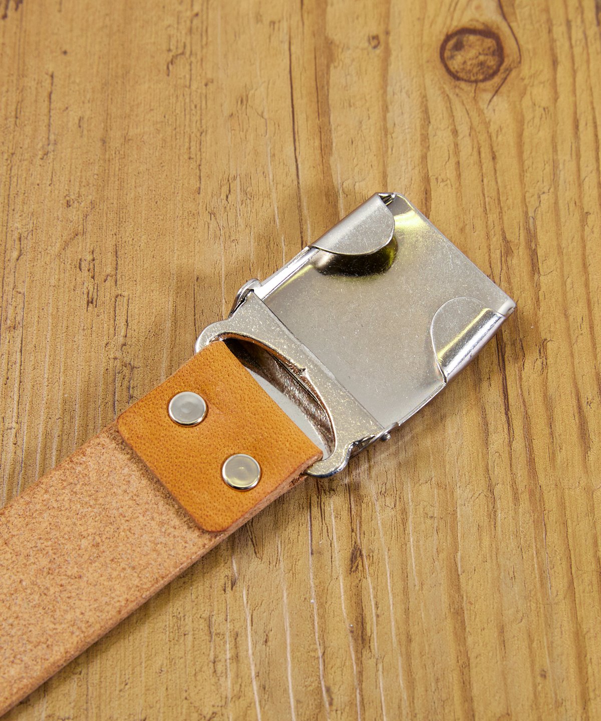 Cramp クランプ / 別注バッファローレザーガチャベルト 水牛革レザー