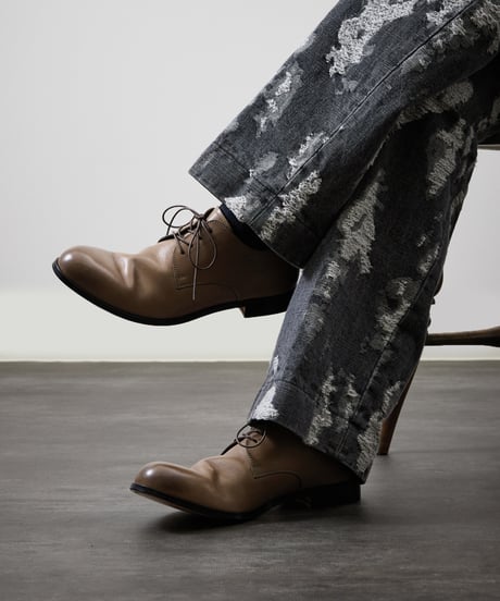 PADRONE パドローネ / DERBY PLAIN TOE SHOES [JACK] 外羽根プレーントゥレザーシューズ / PU7358-2001