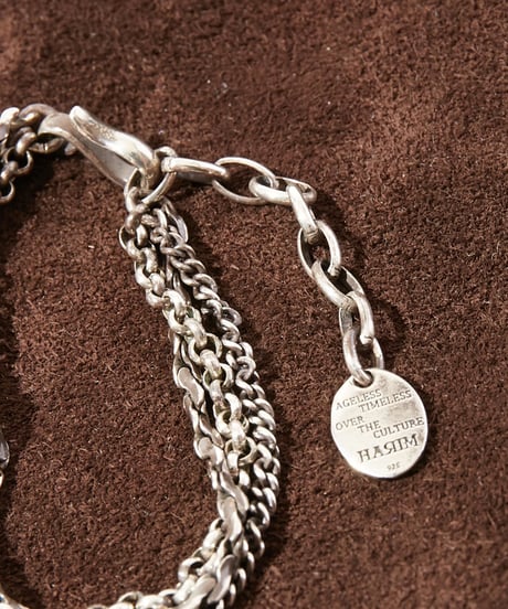 HARIM ハリム / TRIPLE CHAIN BLACELET / HRC014
