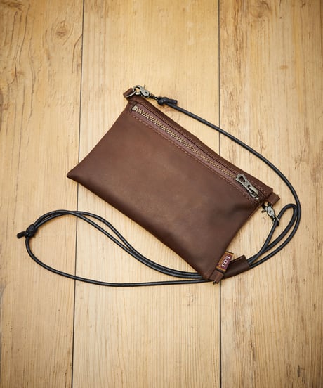 MR.OLIVE E.O.I ミスターオリーブ / WATER PROOF LIGHT LEATHER 2WAY MINI SACOCHE / ME683