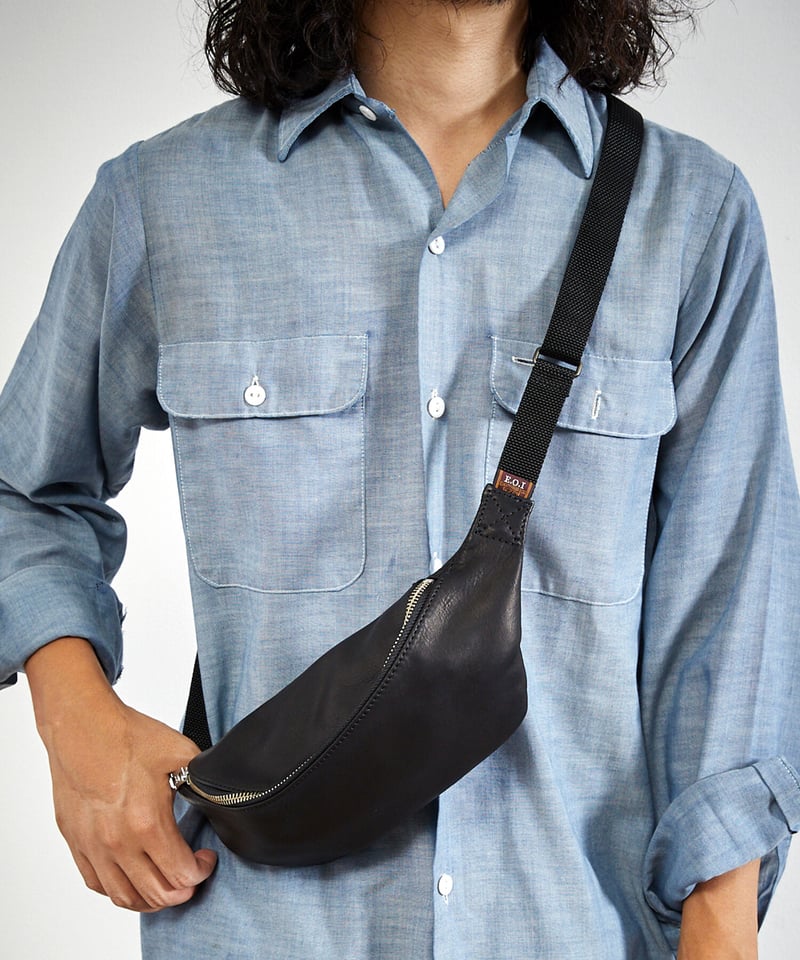 m*i様 MR.OLIVE E.O.I ボディバッグ BLACK ミスターオリー MR.OLIVE E.O.I ミスターオリーブ イー.オー.アイ ボディバッグ メンズ
